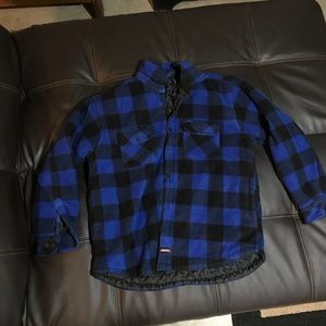 Dickie’s plaid flannel coat